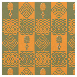 ethnic tribal african pattern fabric