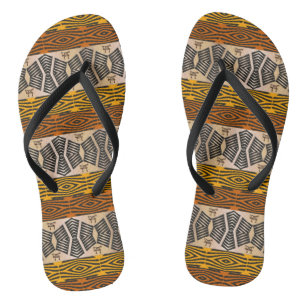 ethnic tribal african pattern jandals