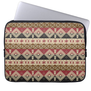 ethnic tribal african pattern laptop sleeve