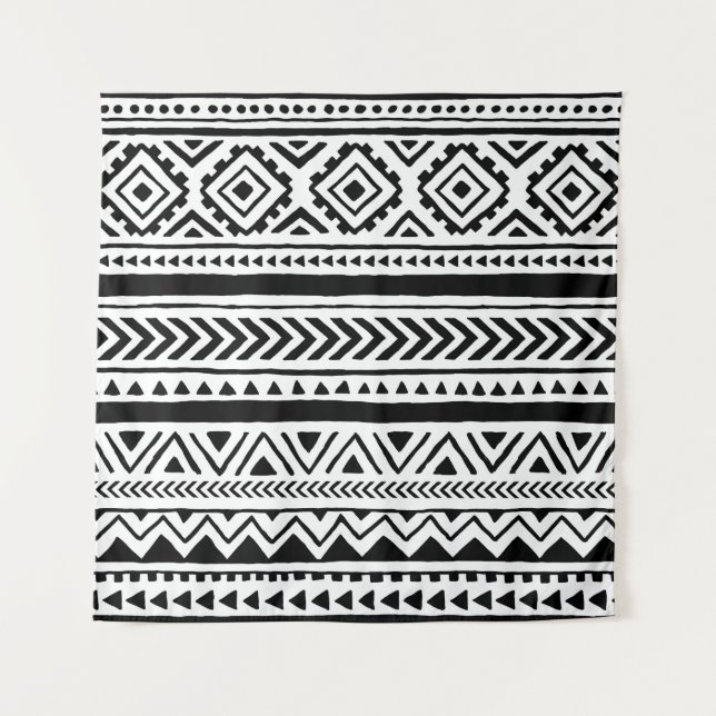 Ethnic Tribal: Handmade Pattern Tapestry (Front)