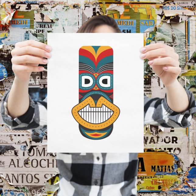 Ethnic Tribal Masks Poster (Creator Uploaded)
