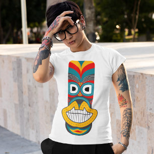 Ethnic Tribal Masks T-Shirt