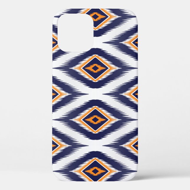 Ethnic Tribal Motif: Ikat Pattern. Case-Mate iPhone Case (Back)