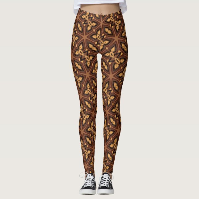 Ethnic Tribal print Leggings (Front)
