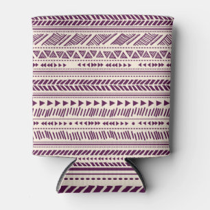 Ethnic tribal: seamless geometric pattern. can cooler