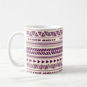Ethnic tribal: seamless geometric pattern. coffee mug