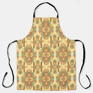 Ethnic Vintage Trend: Bohemian Seamless Tile Apron