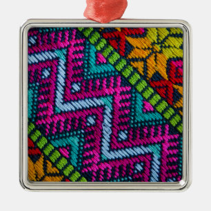 Ethnic Woven Threads Metal Tree Decoration