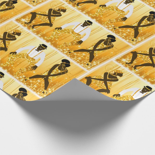 Ethnic Wrapping Paper (Corner)