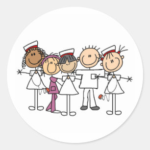 ethnicnurses344.png classic round sticker