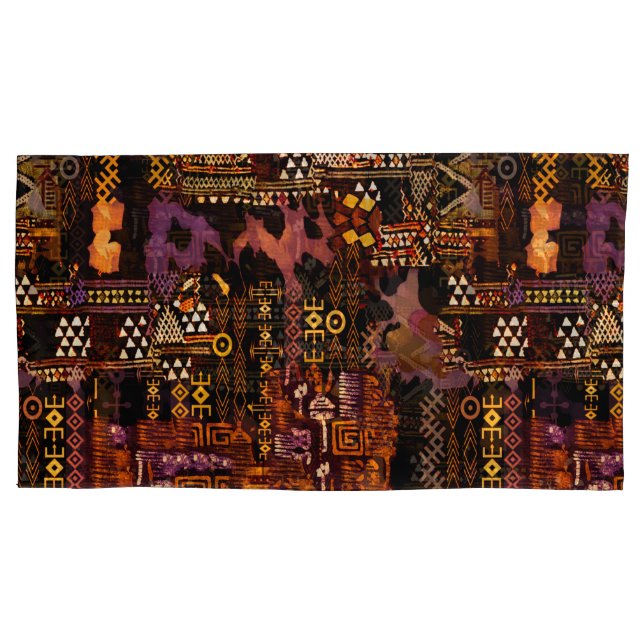 Ethno-jazz Pillowcase, King Size Pillowcase (Front)