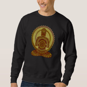 Ethno Mandala Buddha  Have A Look Inside Of You 4  Sweatshirt