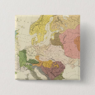 Ethnographic, Europe 15 Cm Square Badge