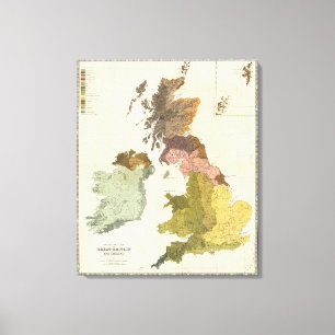 Ethnographic, Gt Brit, Ireland Canvas Print