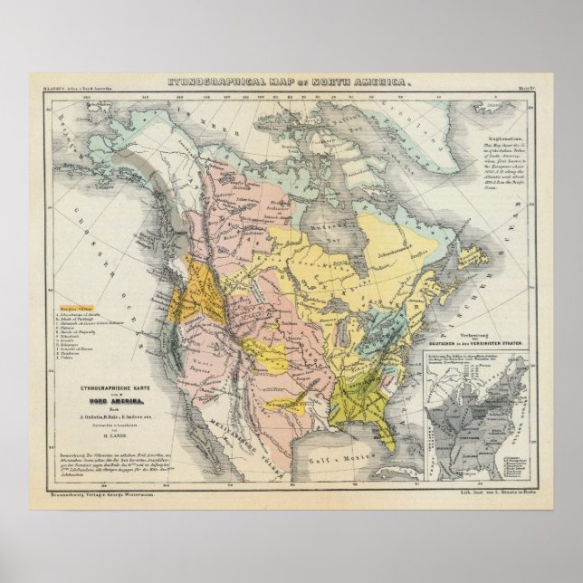 Ethnographs of North America Poster (Front)