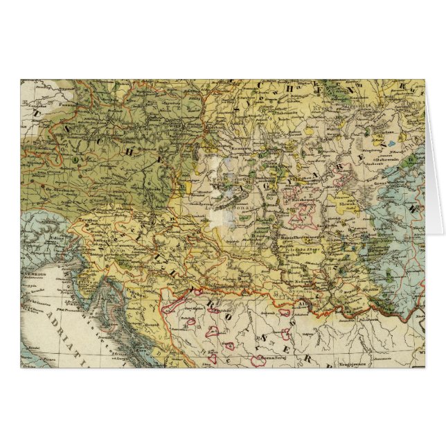 Ethnography Map of Europe (Front Horizontal)