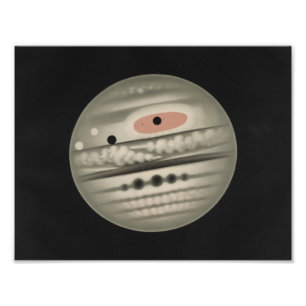 Etienne Leopold Trouvelot - The Planet Jupiter Photo Print