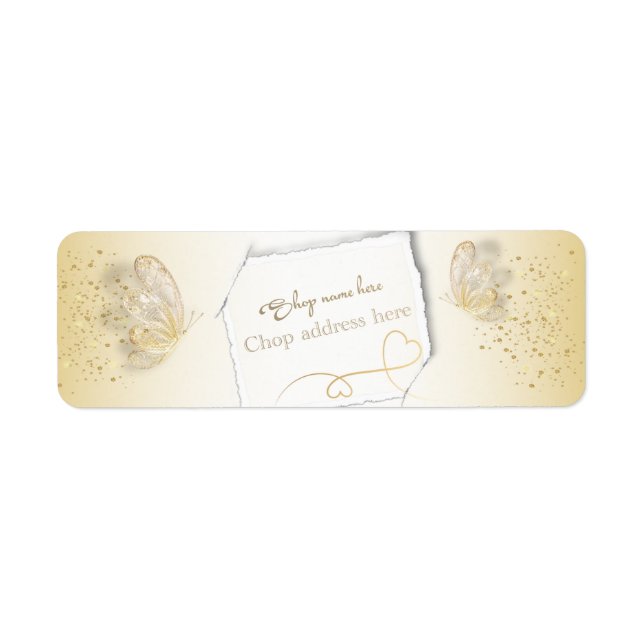 Etiqueta de remitente personalizada (Front)