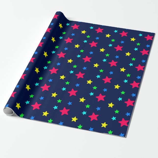 Étoiles Wrapping Paper (Unrolled)
