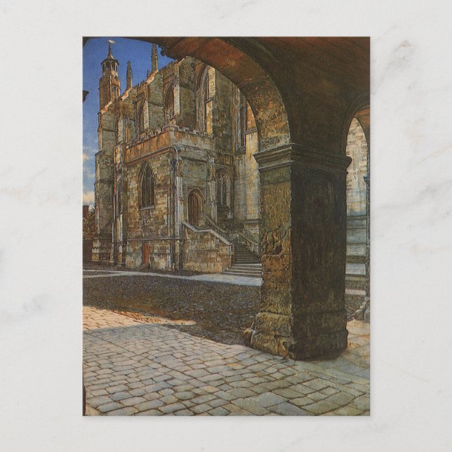 Eton College Chapel by Anna Alma Tadema Postcard (Front)