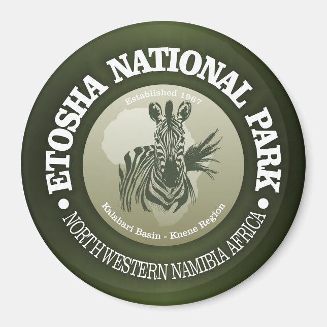 Etosha National Park Magnet (Front)