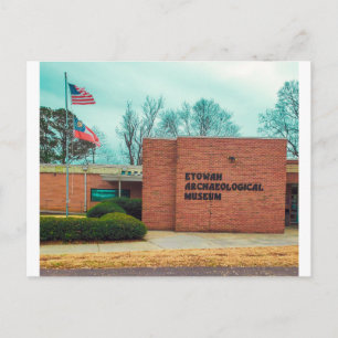 Etowah Archaeological Museum Postcard