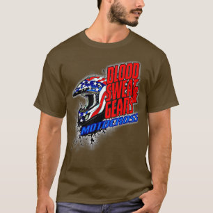 etreme motocross quote dirtbike Helmet with T-Shirt
