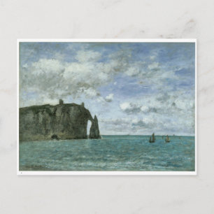 Etretat, the Porte d'Aval,1890 Postcard