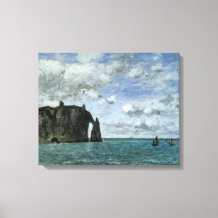 Etretat, The Porte d'Aval Canvas Print