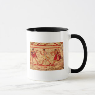 Etruscan musicians mug