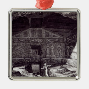 Etruscan Tomb, c.1780 Metal Tree Decoration