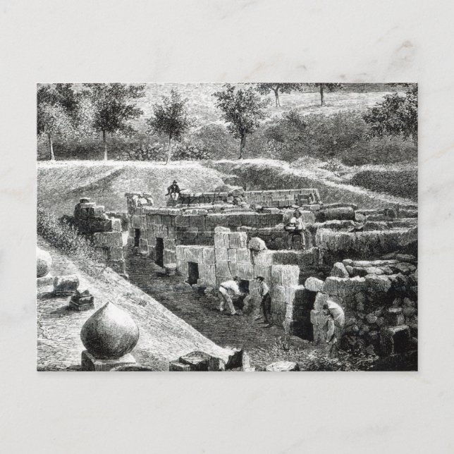 Etruscan Tombs Postcard (Front)