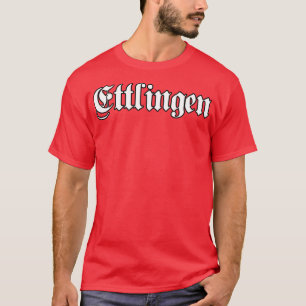 Ettlingen written with gothic font T-Shirt