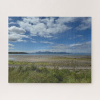 Ettrick Bay on Isle of Bute Scotland on a