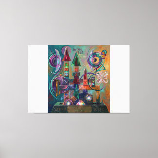 Etude №16 Astral Pilot ver.2 Canvas Print