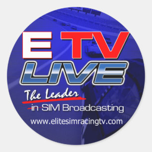 ETV Live Round Sticker