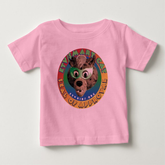 ETV Smart Cat Long Sleeve Infant Shirt (Front)