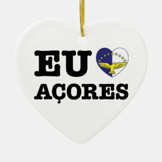 EU AMO ACORES CERAMIC TREE DECORATION