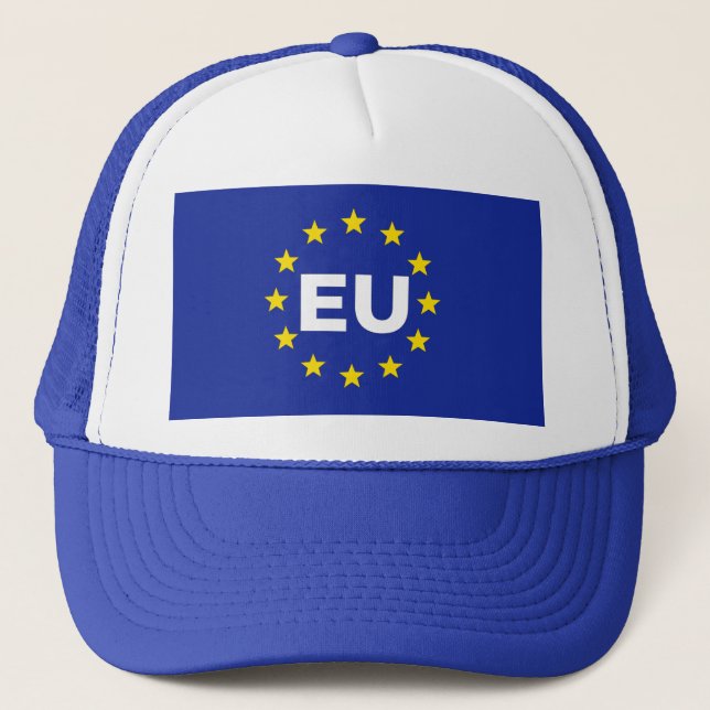 EU Europe Trucker Hat (Front)