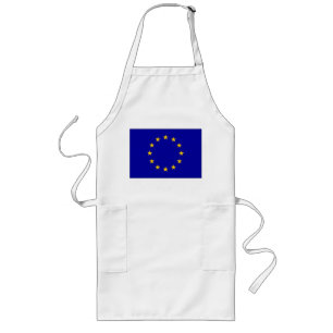 EU European Union flag Long Apron