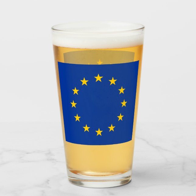 EU European Union Glass (Front Filled)