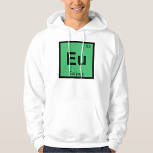 Eu - Euryale Gorgon Chemistry Periodic Table Hoodie