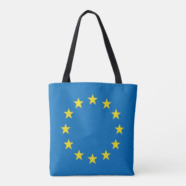 EU flag (European Union) tote bag (Back)