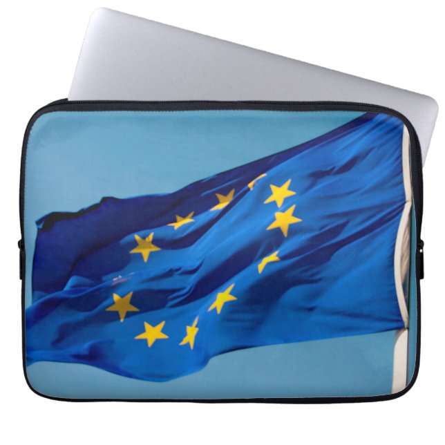 EU flag Laptop Sleeve (Front)