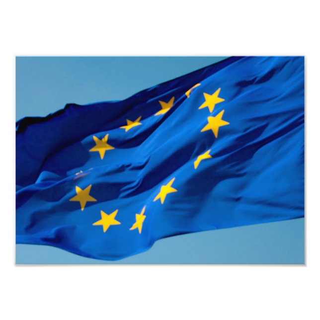 EU flag Photo Print (Front)