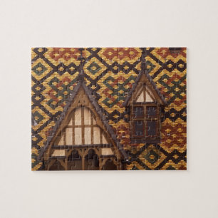 EU, France, Burgundy, Cote d'Or, Beaune. Tiled Jigsaw Puzzle