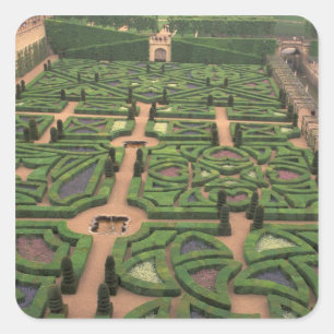 EU, France, Loire Valley, Indre, et, Loire, 4 Square Sticker