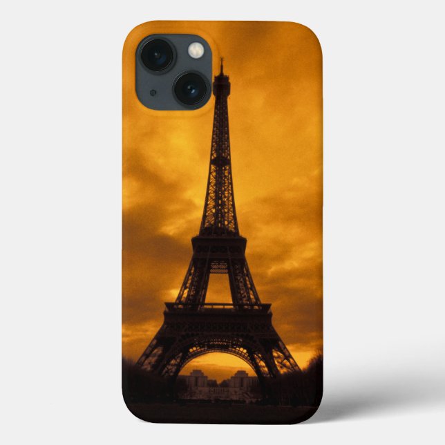 EU, France, Paris.  Eiffel Tower. Case-Mate iPhone Case (Back)