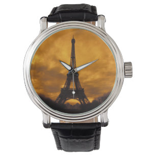 EU, France, Paris. Eiffel Tower. Watch