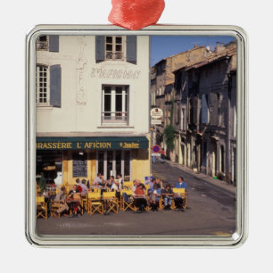 EU, France, Provence, Bouches-du-Rhone, Arles. Metal Tree Decoration
